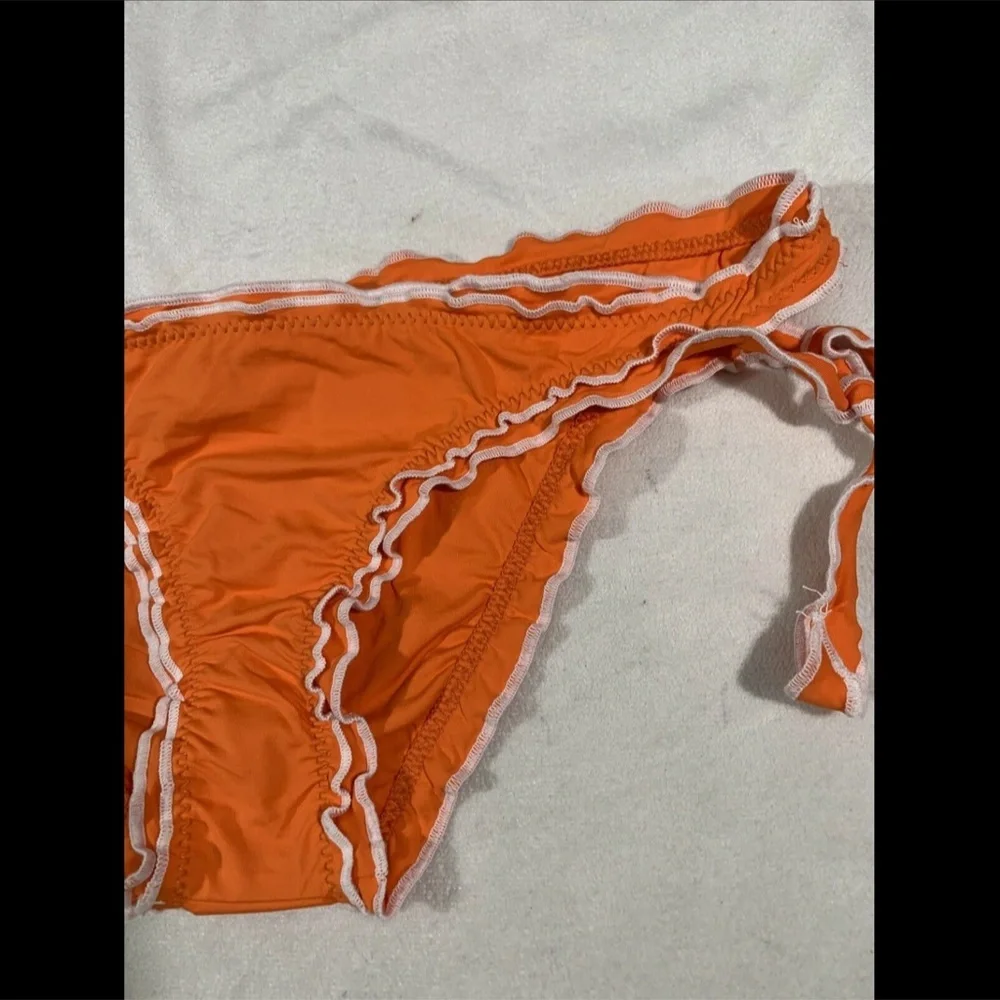 NEW Isabella Rose Hot House Bondi Ruffle Tie Side‎ Bikini Bottom [SZ Large ]
